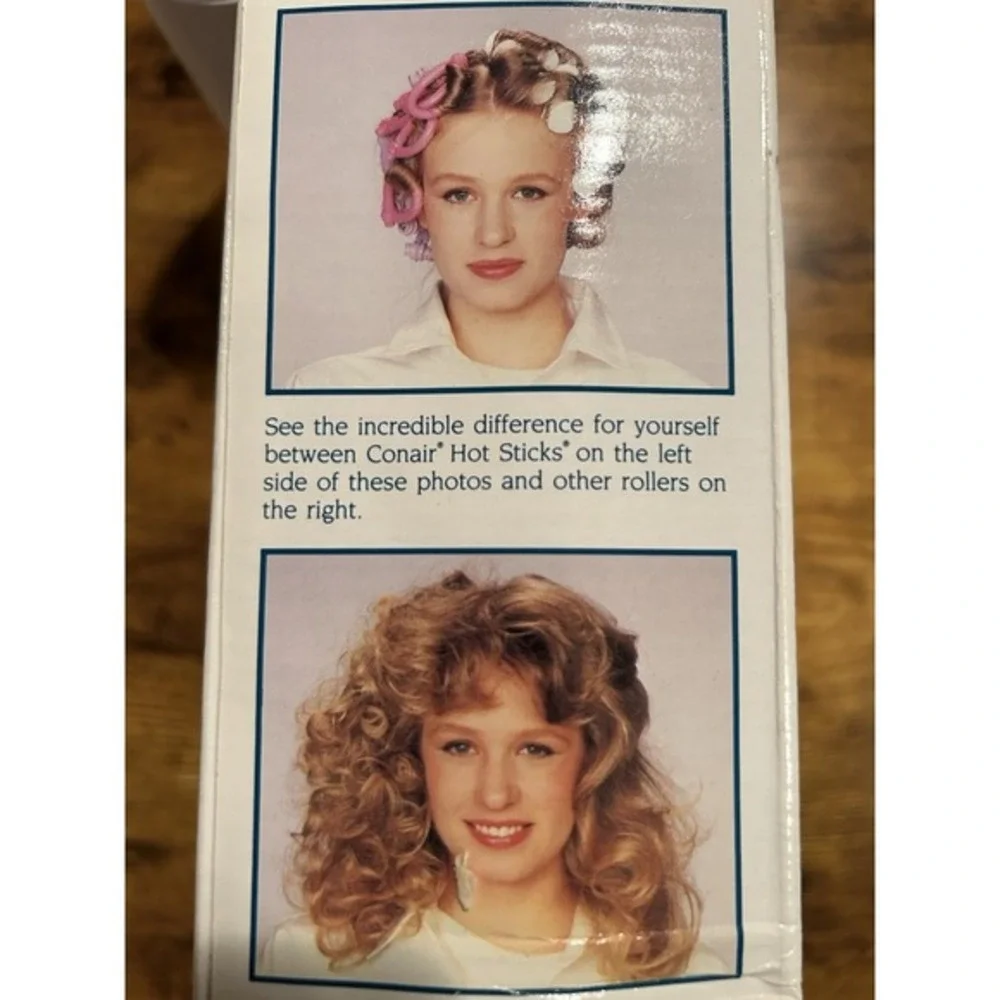 Conair Hot Sticks Traveller 14 Flexible Rollers Curlers‎ Pageant Cheer TESTED